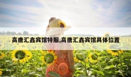 高唐汇鑫宾馆特服,高唐汇鑫宾馆具体位置