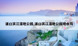 浦口滨江湿地公园,浦口滨江湿地公园观水鸟