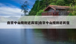 南京中山陵附近宾馆|南京中山陵附近民宿