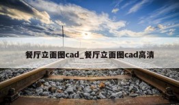 餐厅立面图cad_餐厅立面图cad高清