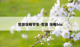 穷游攻略学生-穷游 攻略biu