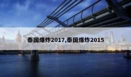 泰国爆炸2017,泰国爆炸2015