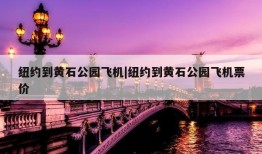 纽约到黄石公园飞机|纽约到黄石公园飞机票价