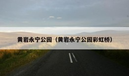 黄岩永宁公园（黄岩永宁公园彩虹桥）