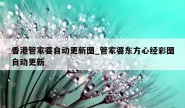 香港管家婆自动更新图_管家婆东方心经彩图自动更新