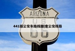 441路公交车路线图|查公交线路