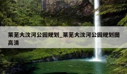 莱芜大汶河公园规划_莱芜大汶河公园规划图高清