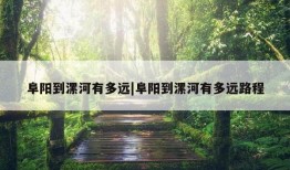 阜阳到漯河有多远|阜阳到漯河有多远路程