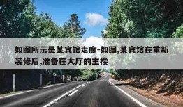 如图所示是某宾馆走廊-如图,某宾馆在重新装修后,准备在大厅的主楼