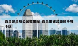 西昌建昌坊公园效果图_西昌市建昌路属于哪个区