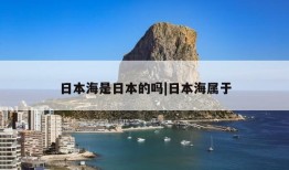 日本海是日本的吗|日本海属于