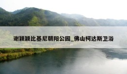 谢颖颖比基尼朝阳公园_佛山柯达斯卫浴