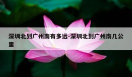 深圳北到广州南有多远-深圳北到广州南几公里