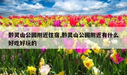 黔灵山公园附近住宿,黔灵山公园附近有什么好吃好玩的