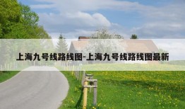 上海九号线路线图-上海九号线路线图最新