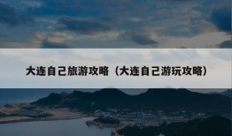 大连自己旅游攻略（大连自己游玩攻略）