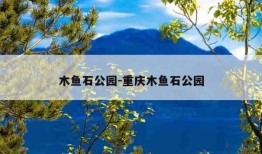 木鱼石公园-重庆木鱼石公园